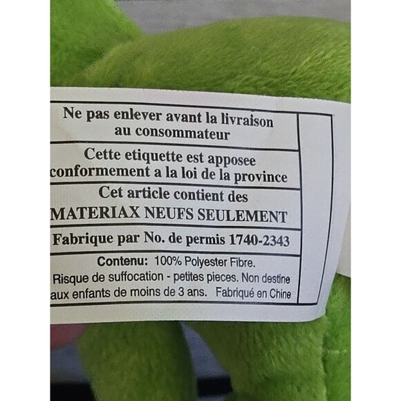 Green Plush Teddy Bear - St. Patrick’s Day Themed Leprechaun Toy Amscan Shamrock - Picture 8 of 8